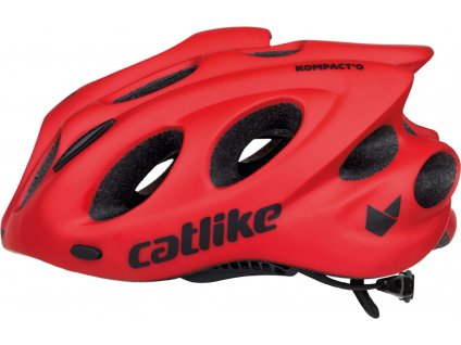 PŘILBA NA KOLO CATLIKE KOMPACT'O - červená (Velikost 59-61 cm)