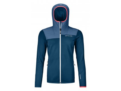 Dámský Fleece Ortovox W's Fleece Plus Hoody (Velikost XS, Barva modrá)