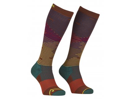 Pánské  Ponožky Ortovox All Mountain Long Socks (Velikost 45/47, Barva oranžová)