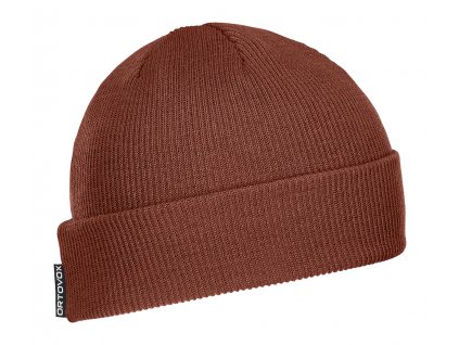 Čepice Ortovox Nicholson Rib Beanie (Barva Clay Orange)