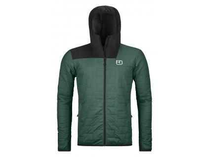 Pánská Bunda Ortovox Swisswool Piz Badus Jacket Men's (Velikost M, Barva Dark Pacific)