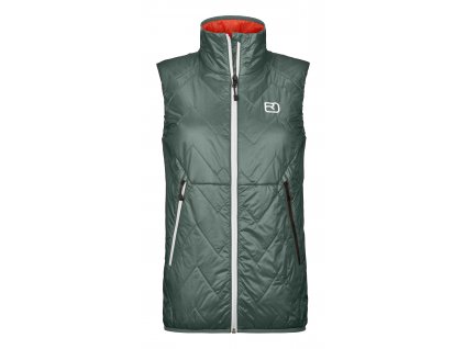 Dámská Vesta Ortovox Swisswool Piz Vial Vest Women's (Velikost S, Barva Arctic Grey)