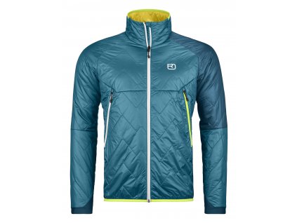 Pánská Bunda Ortovox Swisswool Piz Vial Jacket Men's (Velikost XXL, Barva Mountain Blue)