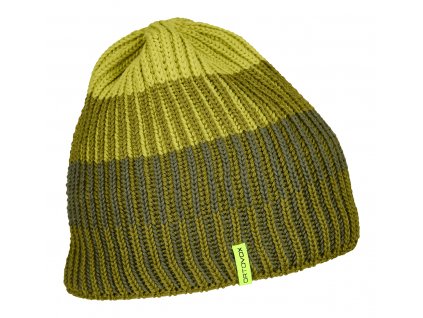 Čepice Ortovox Deep Knit Beanie (Velikost Onesize, Barva Wild Herbs)