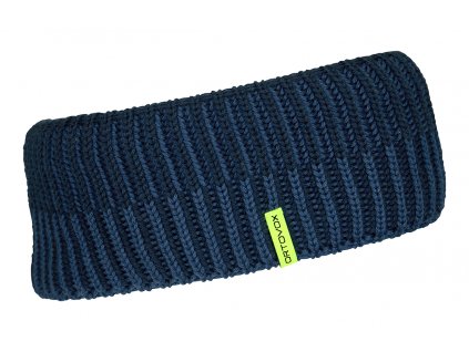 Čelenka Ortovox Deep Knit Headband (Velikost Onesize, Barva Deep Ocean)