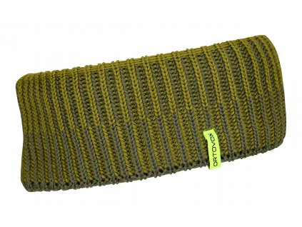 Čelenka Ortovox Deep Knit Headband (Velikost Onesize, Barva Wild Herbs)