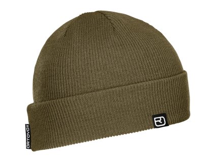 Čepice Ortovox Nicholson Rib Beanie (Velikost Onesize, Barva Wild Herbs)