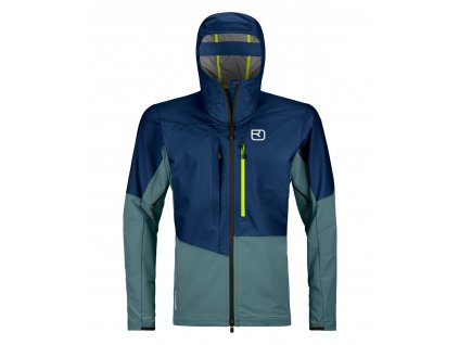 Pánská Bunda Ortovox Mesola Jacket Men's (Velikost S, Barva Deep Ocean)