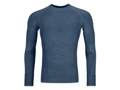 Pánské  Tričko Ortovox 230 Competition Long Sleeve Men's (Velikost S, Barva Petrol Blue)