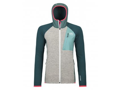 Dámská Mikina Ortovox Fleece Gp Classic Knit Hoody Women's (Velikost M, Barva Arctic Grey)