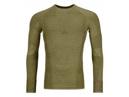 Pánské  Tričko Ortovox 230 Competition Long Sleeve Men's (Velikost M, Barva Wild Herbs)