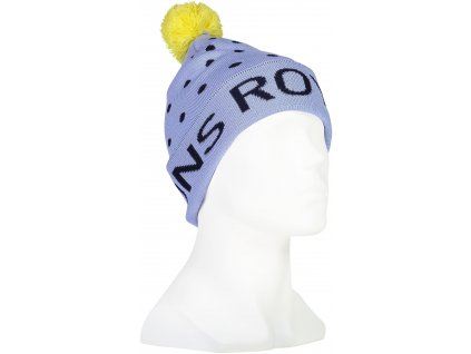 Merino kulich MONS ROYALE POM-POM BEANIE blue fog / navy