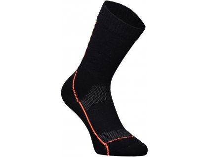 Merino ponožky MONS ROYALE MTB 9" TECH SOCK black / neon