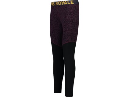 Merino legíny MONS ROYALE CASCADE MERINO FLEX 200 LEGGING winter leopard