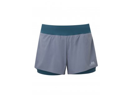 Dámské Kraťasy Mountain Equipment Dynamo Twin Short Women's (Velikost XS, Barva Bluefin)