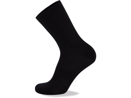 Ponožky MONS ROYALE ATLAS MERINO CREW SOCK black logo (Velikost M)