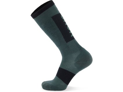 Merino ponožky MONS ROYALE ATLAS MERINO SNOW SOCK burnt sage