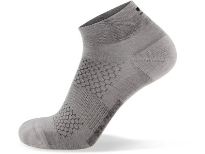 Merino ponožky MONS ROYALE ATLAS MERINO ANKLE SOCK grey marl