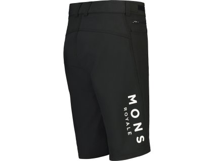 Merino kraťasy MONS ROYALE MOMENTUM 2.0 BIKE SHORTS WMNS black