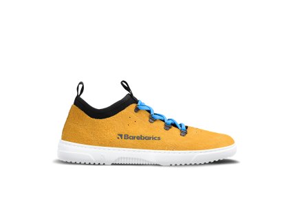 Barefoot tenisky Barebarics Bronx - Mustard (Velikost 36)