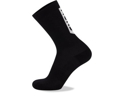 Merino ponožky MONS ROYALE ATLAS CREW SOCK vert ridge black