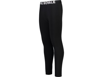 Legíny MONS ROYALE OLYMPUS MERINO BASE LAYER LEGGING black / 9 iron (Velikost L)