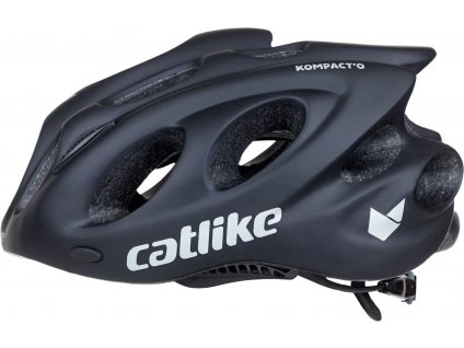 PŘILBA NA KOLO CATLIKE KOMPACT'O - černá (Velikost 59-61 cm)