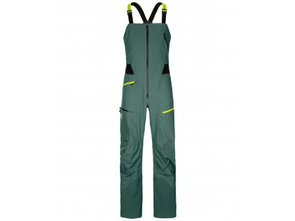 Pánské  Kalhoty Ortovox 3L Deep Shell Bib Pants Men's (Velikost S, Barva Arctic Grey)