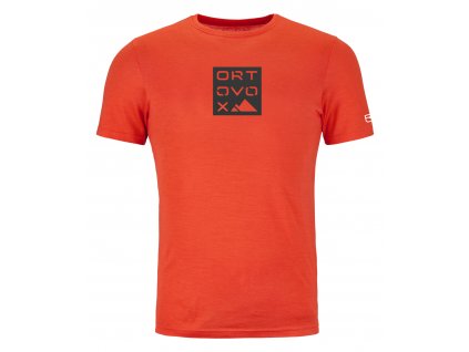 Pánské  Tričko Ortovox 185 Merino Square T-shirt Men's