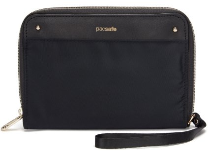 Organizér PACSAFE RFIDSAFE RFID BLOCKING TRAVEL ORGANIZER black