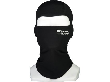 Kukla MONS ROYALE B3 MERINO BALACLAVA black (Velikost L/XL)