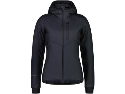 Merino insulátor MONS ROYALE ARETE WOOL INSULATION HOOD WMNS black (Velikost L)