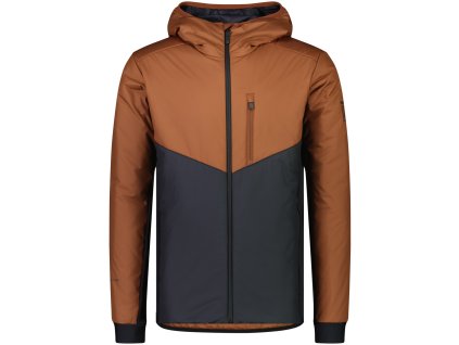 Merino insulátor MONS ROYALE ARETE WOOL INSULATION HOOD dark copper / black