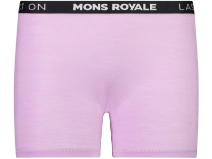 Merino kalhotky MONS ROYALE HANNAH HOT PANT WMNS orchid