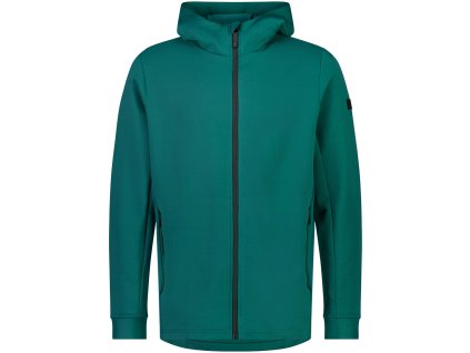 Merino mikina MONS ROYALE ARCADIA MERINO FLEECE HOODY evergreen (Velikost M)