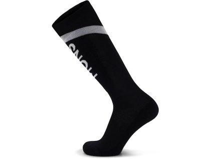 Merino ponožky MONS ROYALE ULTRA CUSHION MERINO SNOW SOCK black