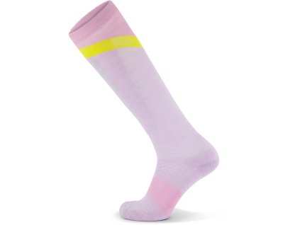 Merino ponožky MONS ROYALE ULTRA CUSHION MERINO SNOW SOCK orchid sun