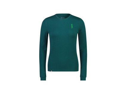 Merino triko MONS ROYALE CASCADE MERINO FLEX 200 LS WMNS evergreen
