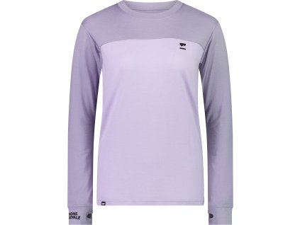 Merino triko MONS ROYALE YOTEI BF LS WMNS thistle cloud