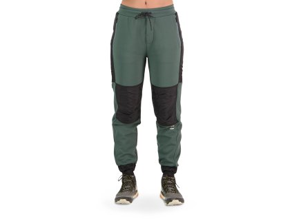 Merino kalhoty MONS ROYALE DECADE PANTS WMNS burnt sage / black