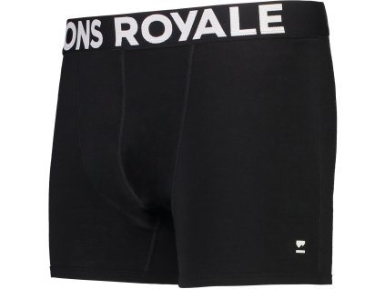 Merino trenky MONS ROYALE HOLD 'EM SHORTY BOXER black