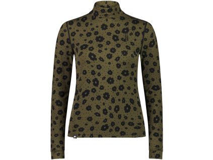 Merino triko MONS ROYALE CASCADE MERINO FLEX 200 MOCK NECK LS WMNS aoraki lily (Velikost XL)