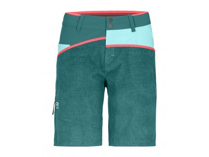 Dámské Kraťasy Ortovox W's Casale Shorts - zelené