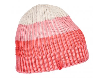 Čepice Ortovox Deep Knit Beanie (Velikost Onesize, Barva Coral)