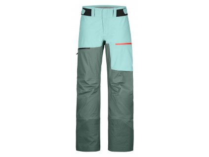 Dámské Kalhoty Ortovox 3L Ravine Shell Pants Women's (Velikost S, Barva Arctic Grey)