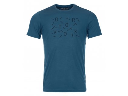 Pánské  Tričko Ortovox 150 Cool Lost T-Shirt - modré