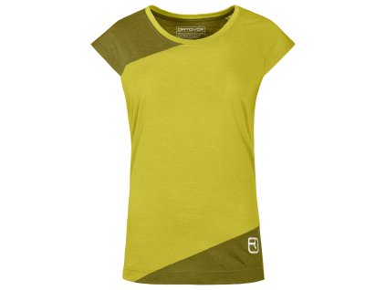 Dámské Tričko Ortovox W's 120 Tec T-Shirt - žluté