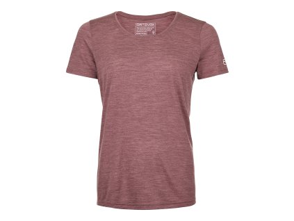 Dámské Tričko Ortovox W's 120 Cool Tec Clean Ts (Velikost L, Barva růžová)