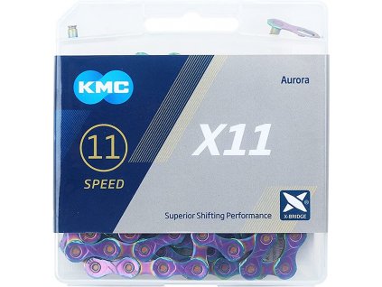 ŘETĚZ KMC X11 AURORA BOX