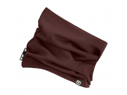 Ortovox Fleece Light Neckwarmer (Velikost Onesize, Barva Winetasting)